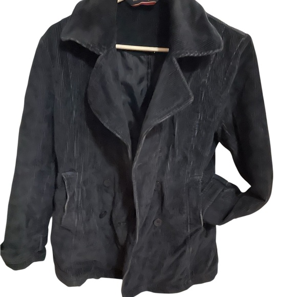 Denver Hayes ladies medium blue corduroy jacket - Picture 1 of 4